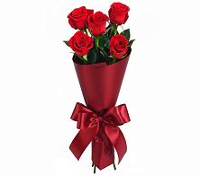 Букет 5 Красных роз Эдлесс Лав в Орловском Забайкальского края