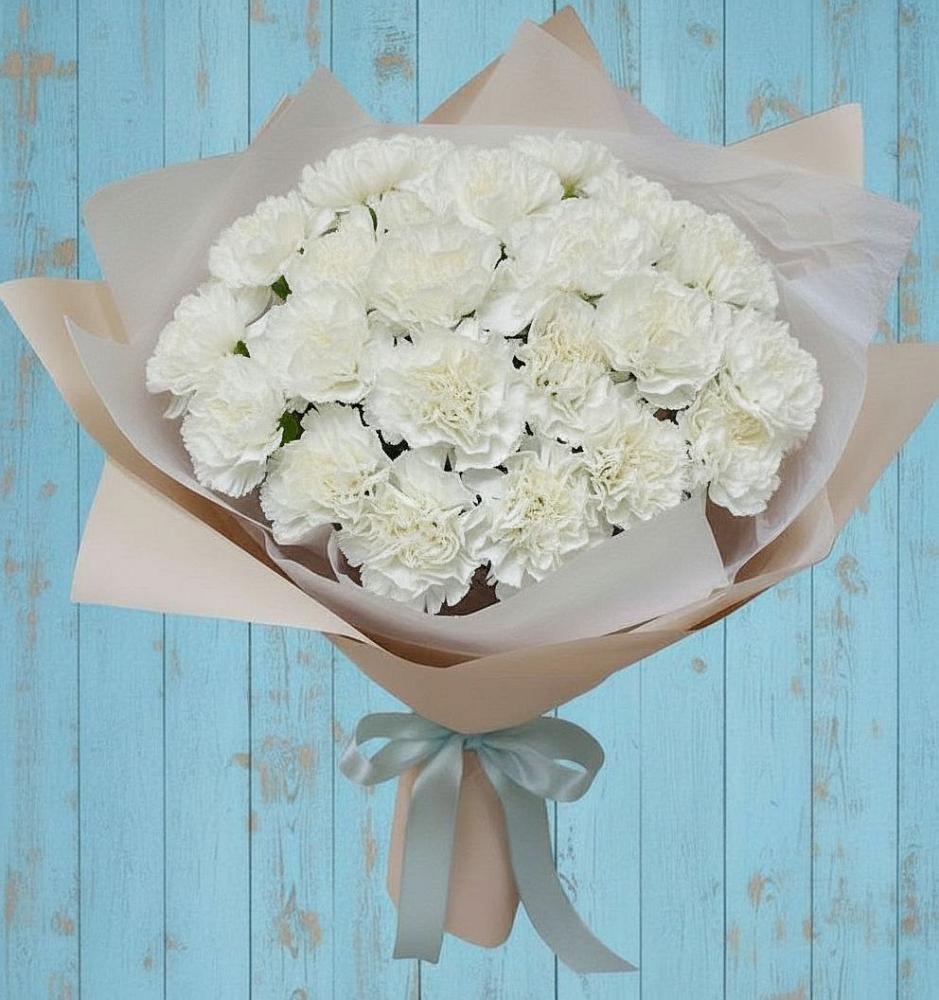 Букет цветов из: Гвоздики в Орловском Забайкальского края