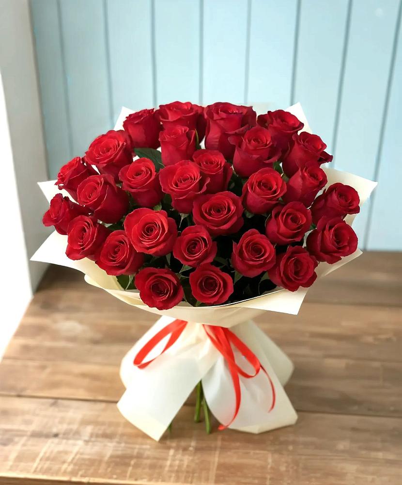 Букет 29 Красных роз в Орловском Забайкальского края
