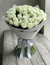 Букет 35 Белых роз в Орловском Забайкальского края