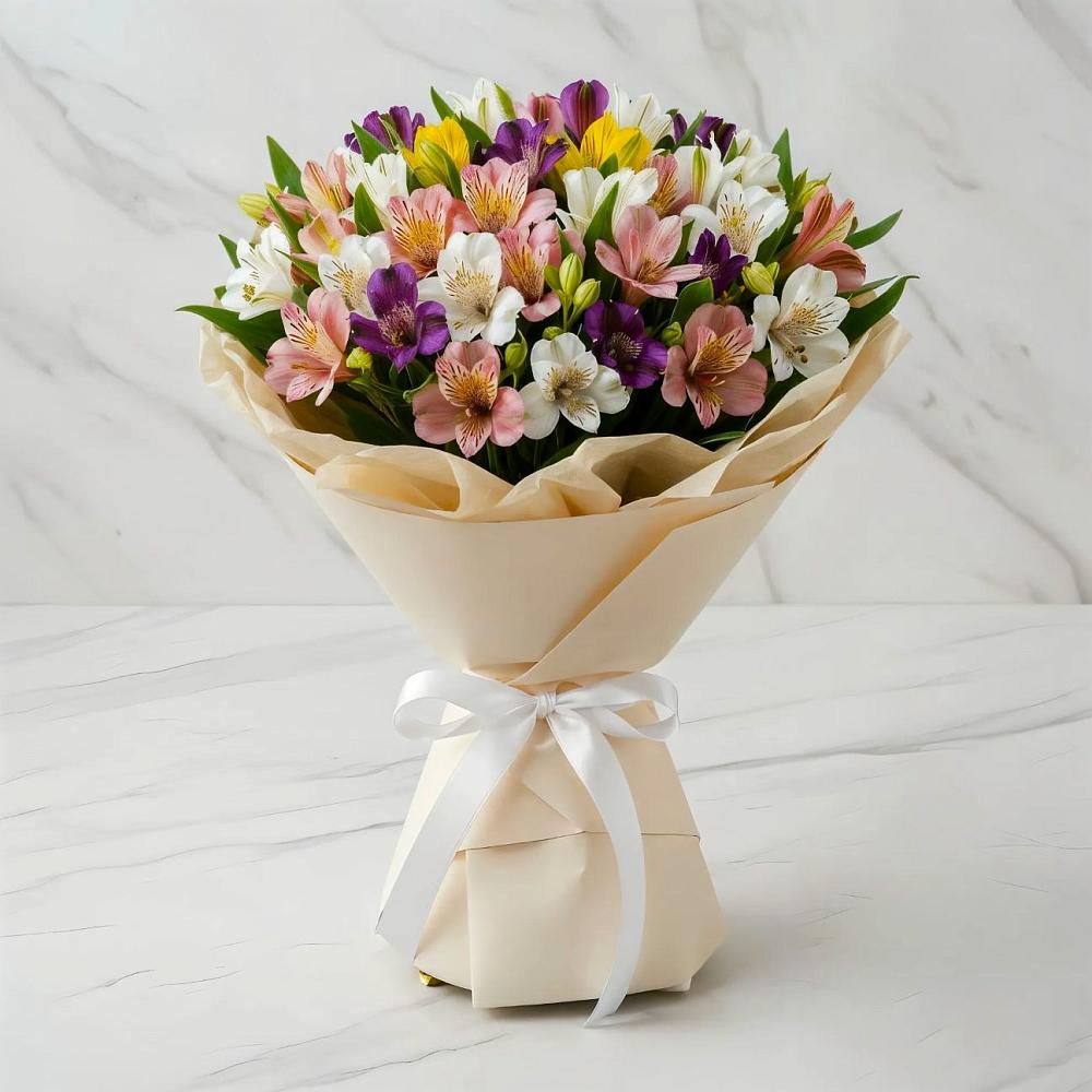 Букет цветов из: Альстромерии в Орловском Забайкальского края