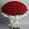 Букет 101 Красная роза Блэк Мэджик в Орловском Забайкальского края