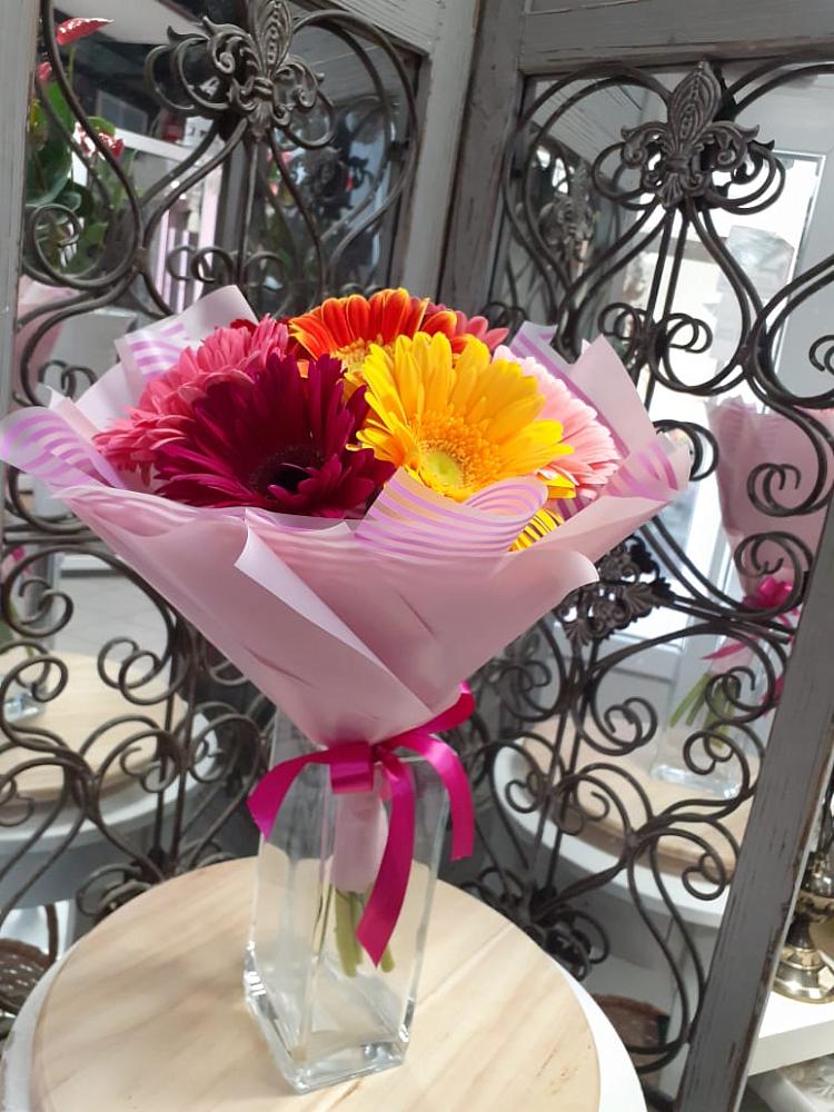 Букет цветов из: Герберы в Орловском Забайкальского края