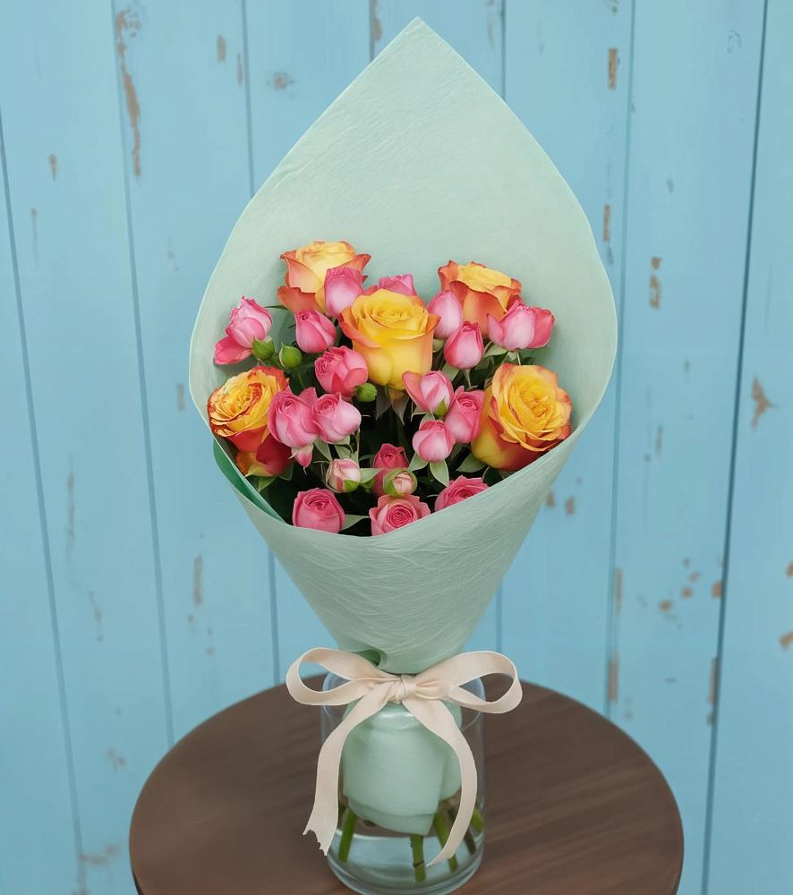 Букет цветов из: Розы в Орловском Забайкальского края