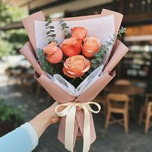 Букет цветов из:  Розы в Орловском Забайкальского края