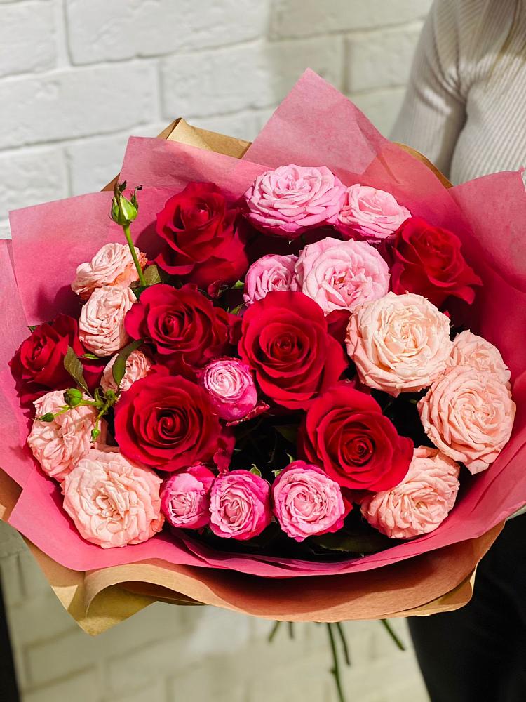 Букет цветов из: Розы в Орловском Забайкальского края