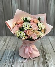 Букет цветов из:  Гвоздики, Розы и Хризантемы #REPLACE_PRED# Орловском Забайкальского края