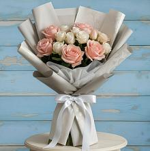 Букет цветов из:  Розы в Орловском Забайкальского края