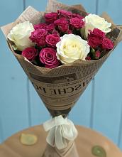 Букет цветов из:  Розы в Орловском Забайкальского края