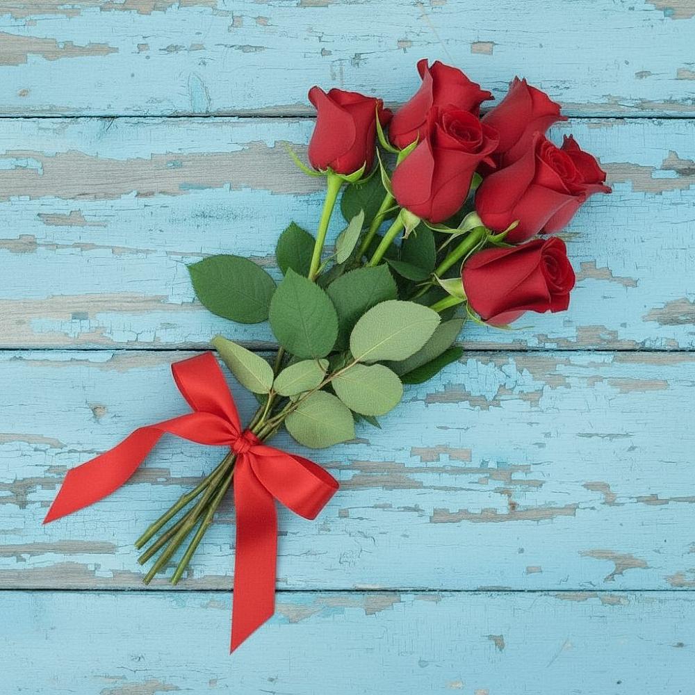 Букет Красные розы в Орловском Забайкальского края