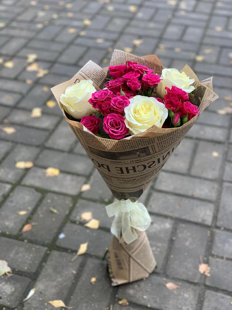 Букет цветов из: Розы в Орловском Забайкальского края