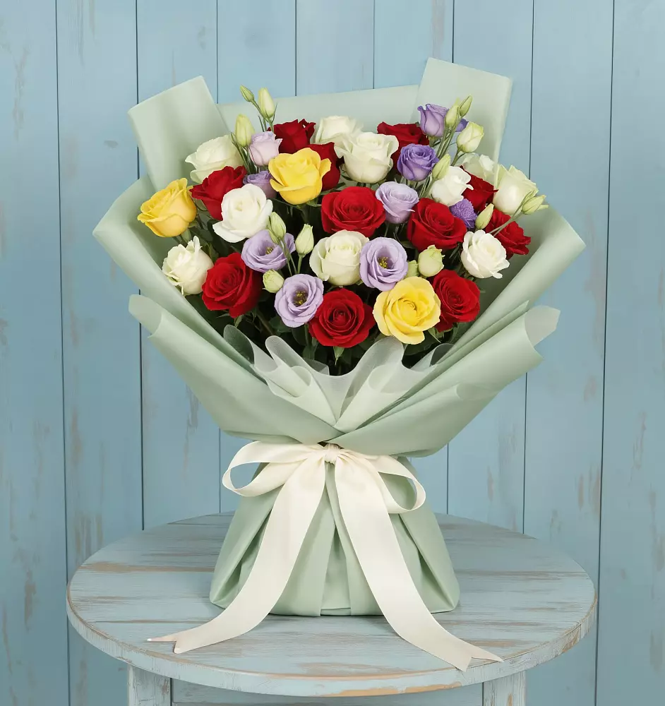 Букет цветов из: Розы в Орловском Забайкальского края