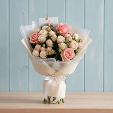 Букет цветов из:  Розы в Орловском Забайкальского края