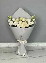 Букет цветов из:  Розы и Лизиантусы #REPLACE_PRED# Орловском Забайкальского края